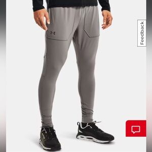 Under Armour fitted jogger running pants large